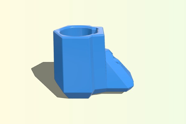 U-lock Mount | 3d print model