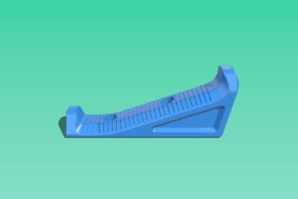 M-Lok (ish) AFG Fixed | 3d print model