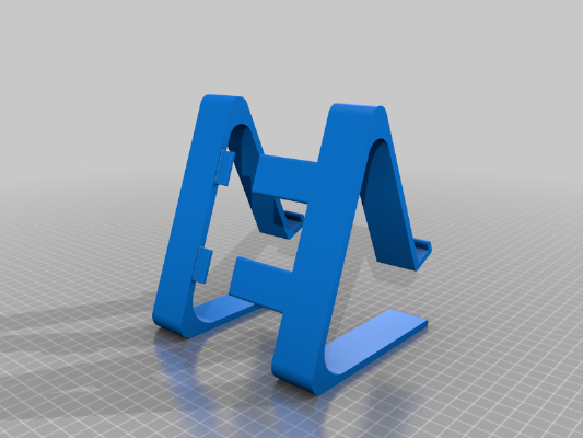 Tablet _  iPad 11" Stand v3 (also mobile phone) | 3d print model