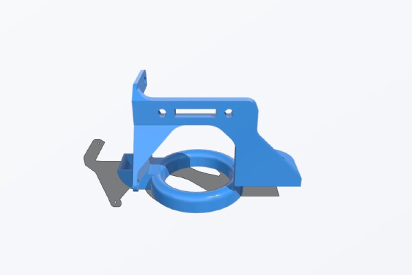 Halter für XCR3D Hotend FLSUN Cube | 3d print model