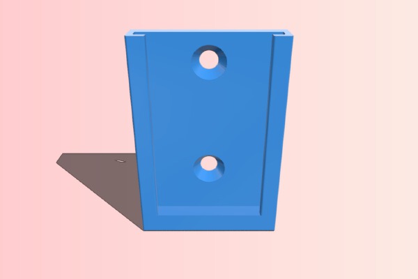 Mount for Ubiquiti NanoStation or Unifi Mesh AP | 3d print model
