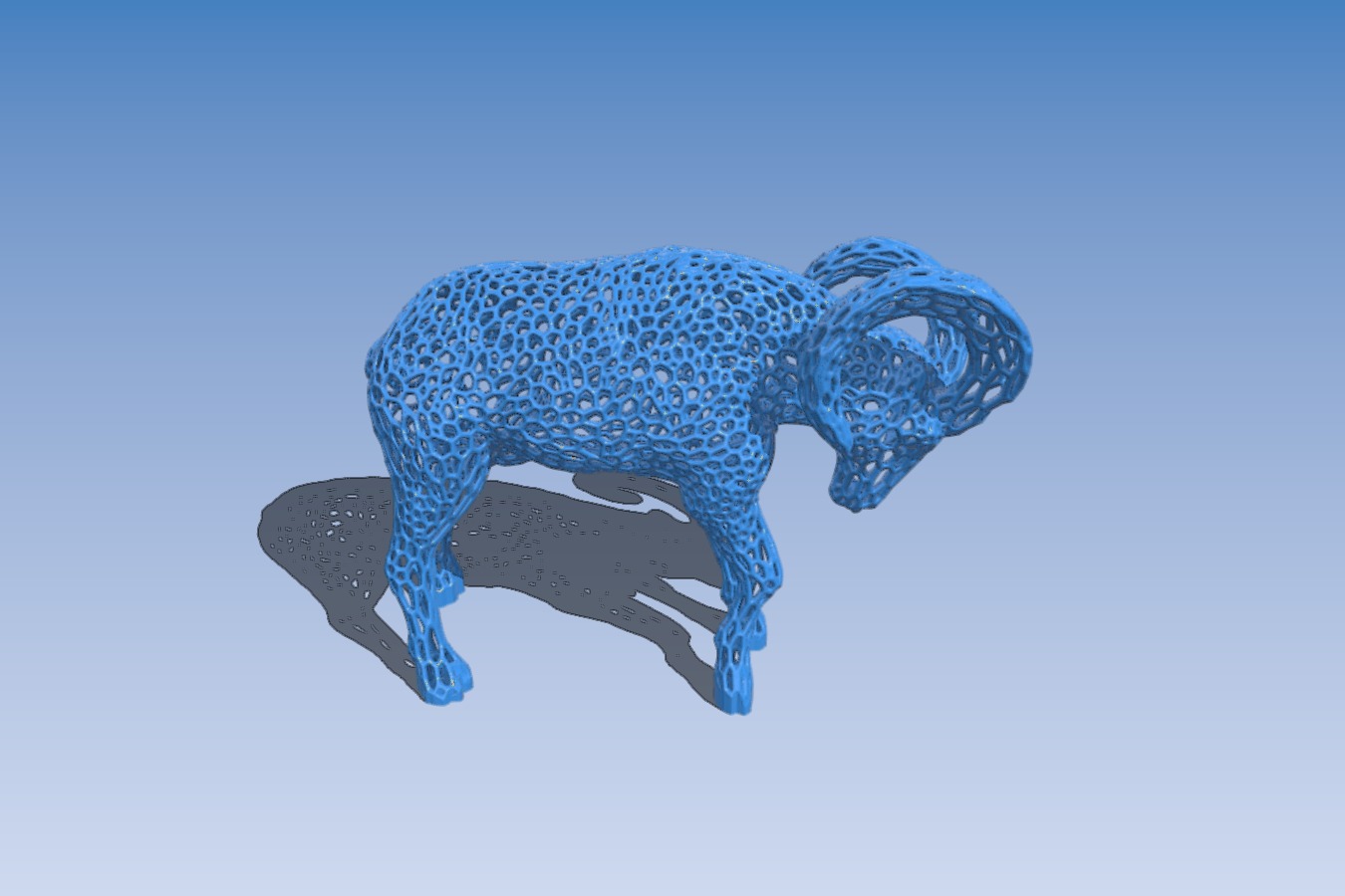 Meeting rams Voronoi, remix