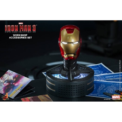 Hot Toys Inspired Iron Man Helmet Stand | 3d print model