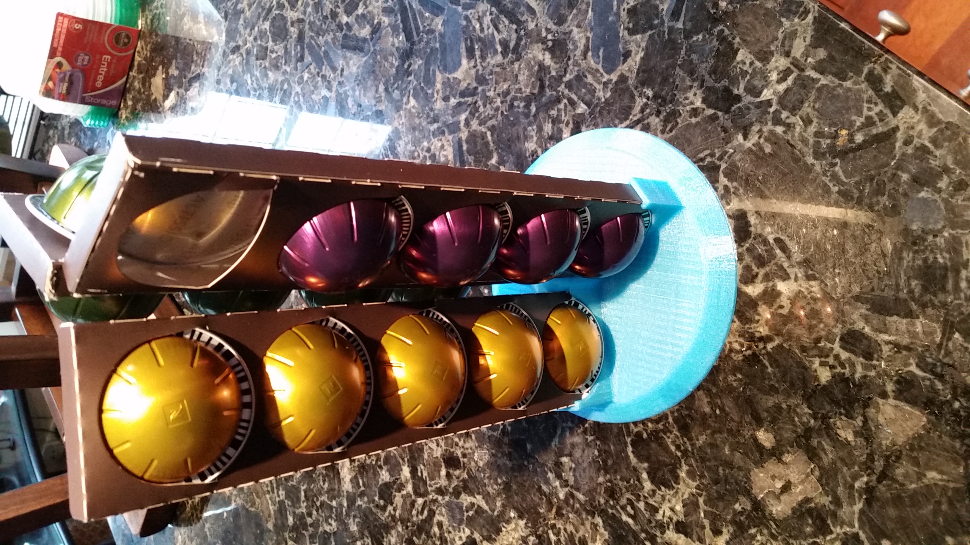 Nespresso Vertuoline Pack holder.