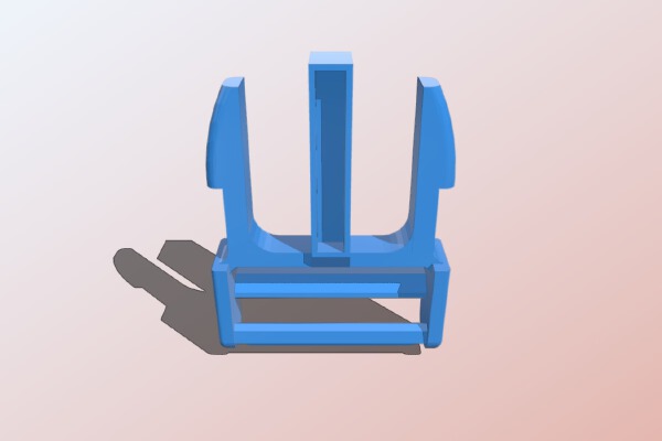 Montagne backpack buckle | 3d print model