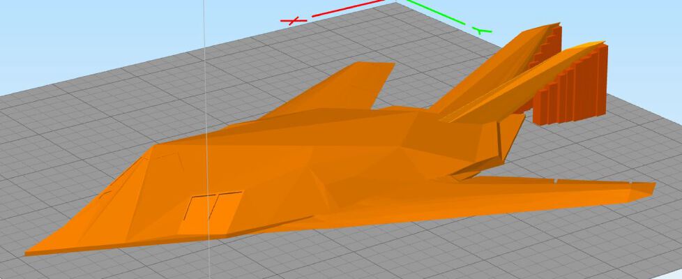 Lockheed Skunkworks F-117 (Nighthawk) | 3d print model