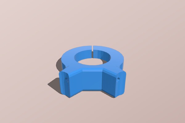 Kress FME 800 Holder for Mostly Printed CNC | 3d print model