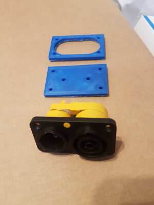 Powercon True one drill and cutting template | 3d print model