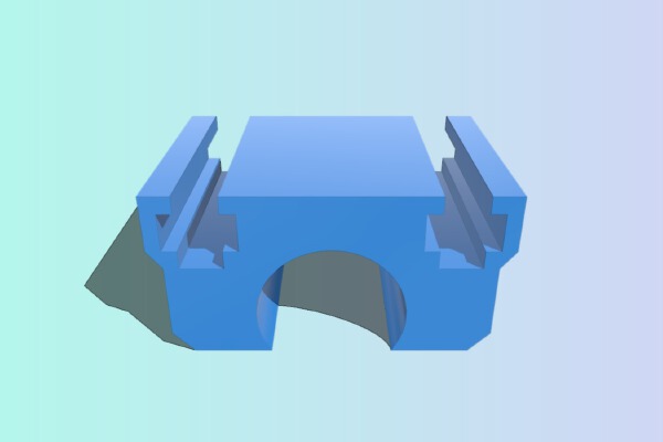 MP Select Mini and Mini v2 Replacement Bearing Block for Y Axis | 3d print model