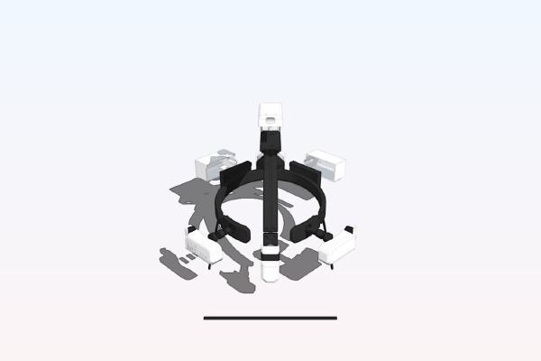 Neural interface EEG headset | 3d print model