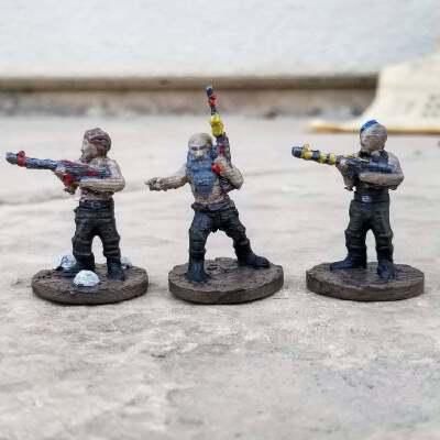 Scrap Rifle Bandits For Five Klicks From The Zone | 3d print model
