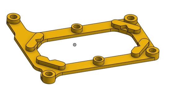 Arduino Uno to Nano PCB standoff