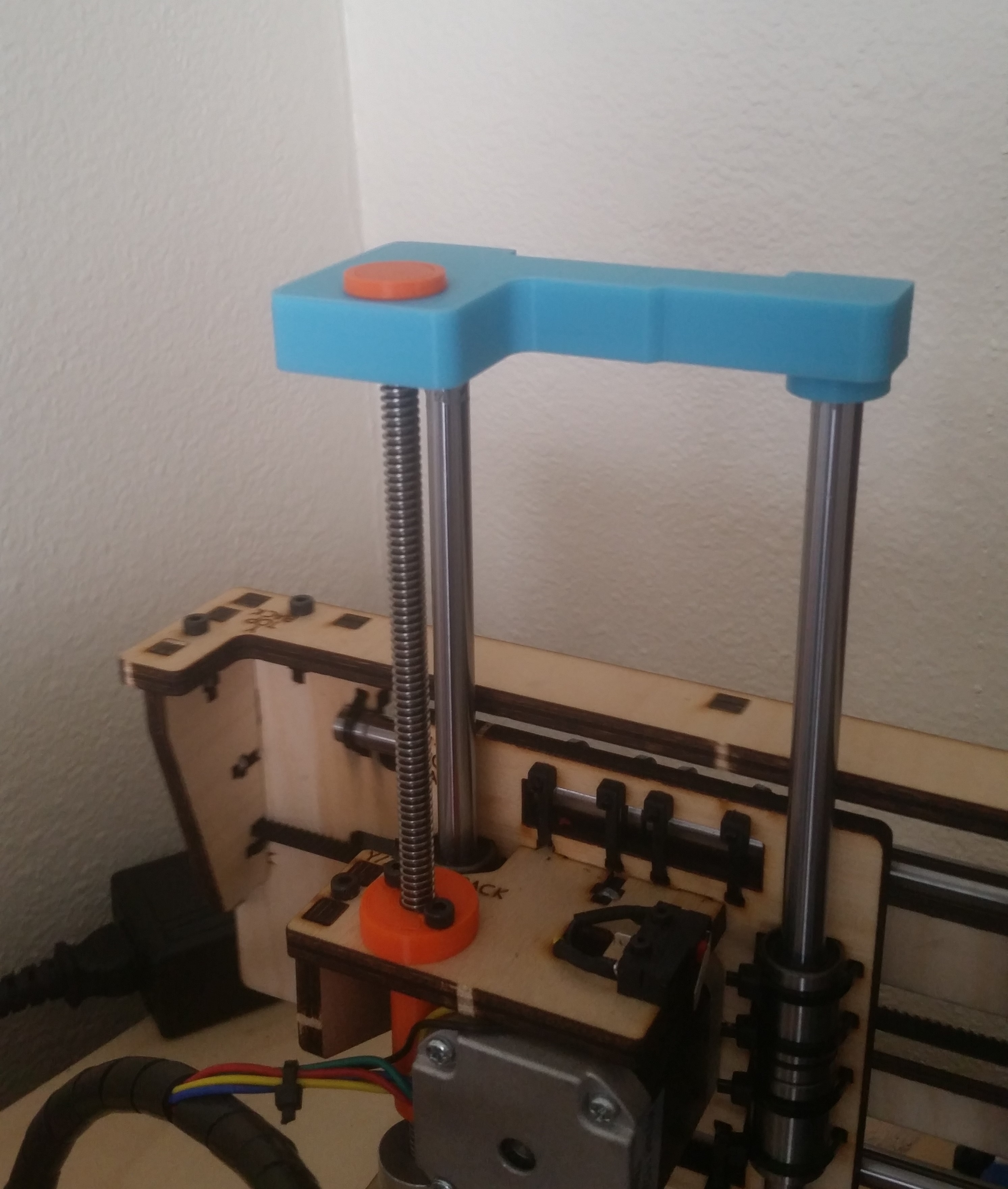 Printrbot Simple 1405 Z axis wobble stabilizer and z-ext acme nut