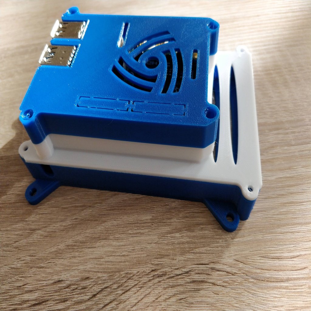 Raspberry Pi 4 Enclosure with 2,5" SSD_HDD Mount