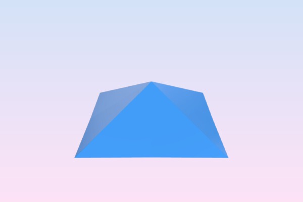 BG3 GIZA Pyramid with corrected inent angle | 3d print model