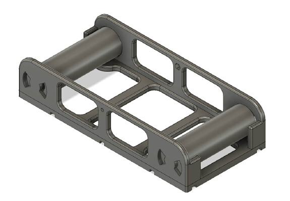 Low Profile Filament Holder | 3d print model