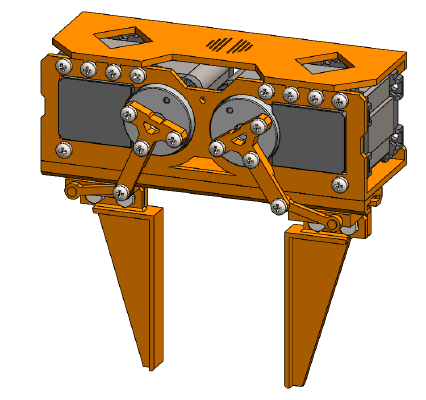 DIY Collaborative Gripper with Dynamixel Servos | 3d print model