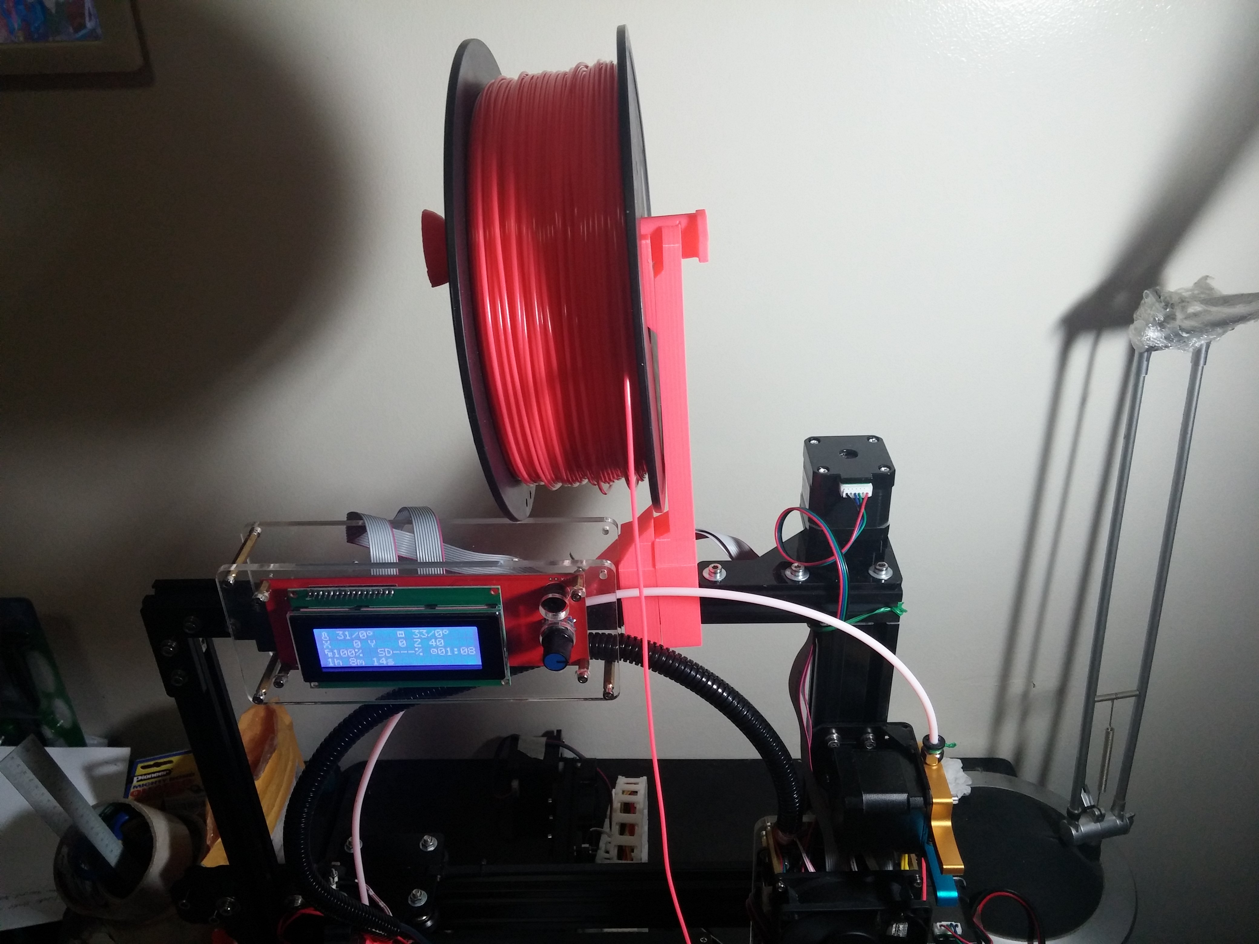 Spool Holder for Tevo Tarantula frame