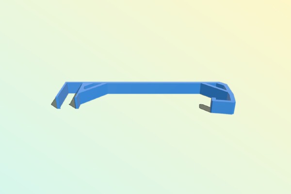 Artillery Sidewinder X1 LED light bar holder | 3d print model