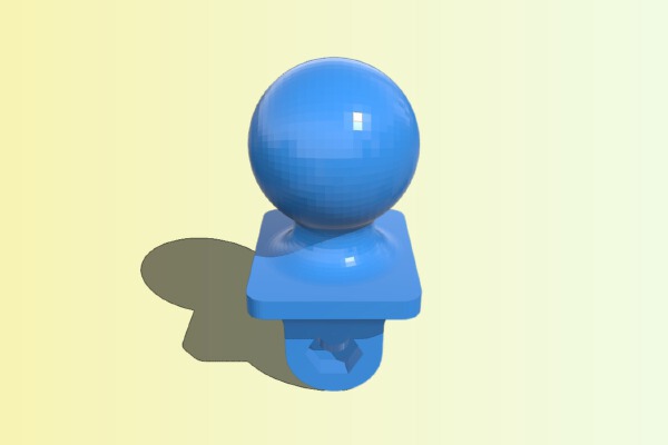 GoPro Ram Mount | 3d print model