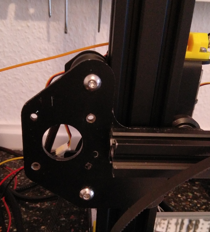 CR-10 _ Tevo Tornado x-axis-tensioner, x Achsen Spanner, with bearing