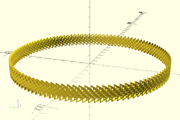 Toys for girls - bracelet or ring - customizable OpenScad CSV | 3d print model