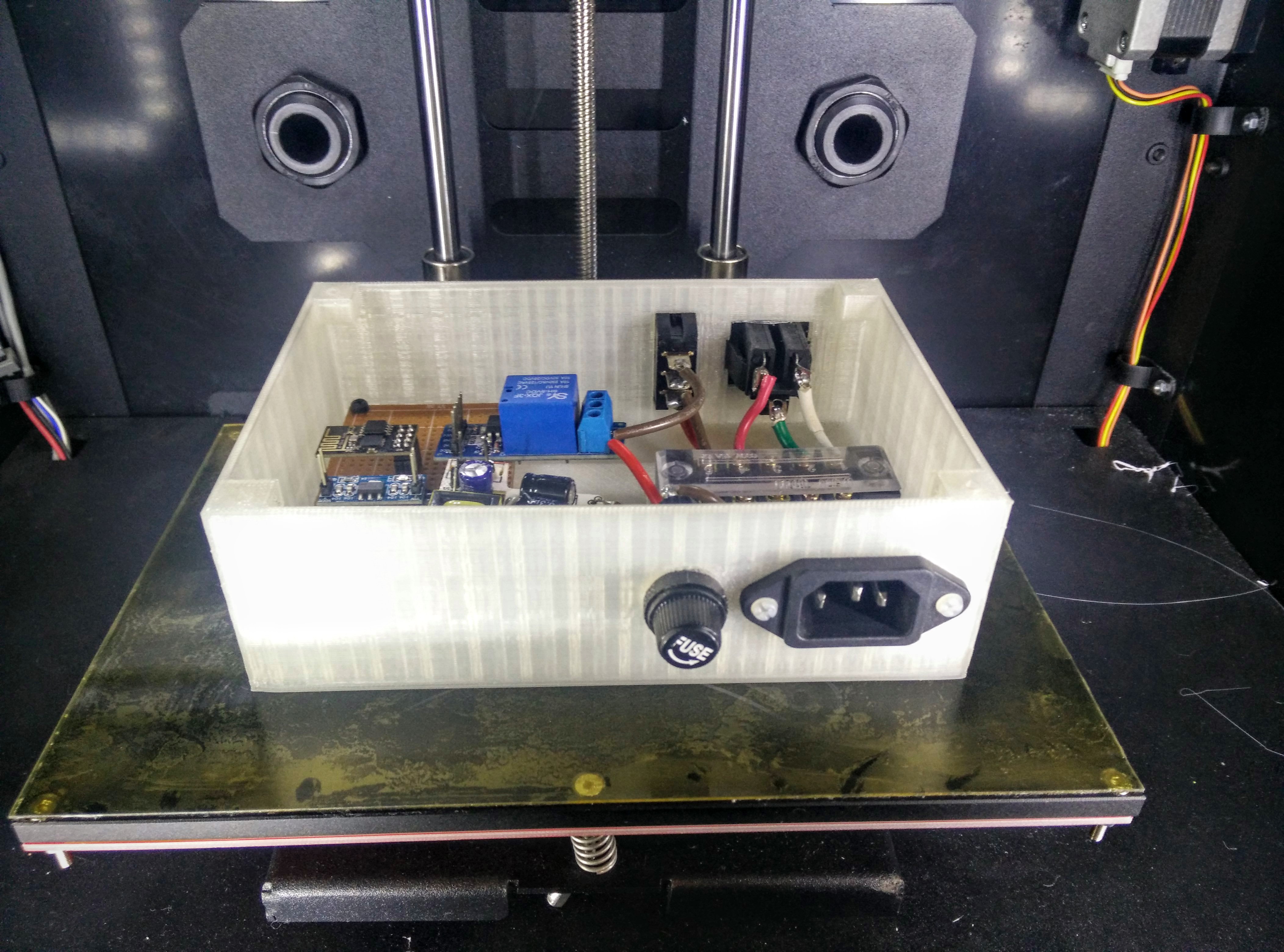 Case for a Mains Voltage Relay Test Jig