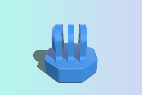 GoPro Camera Tripod Mount | 3d print model