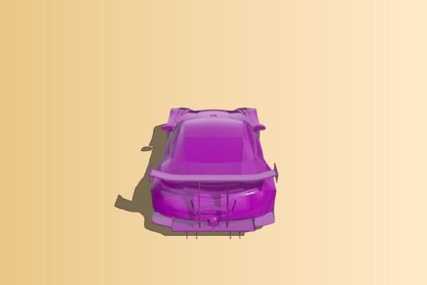 Car Honda HS-V 010 GT | 3d print model