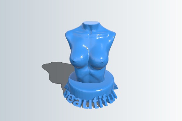 women are beautiful | 3d print model