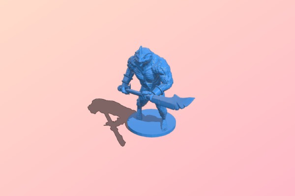 Reptile lizard creature | 3d print model