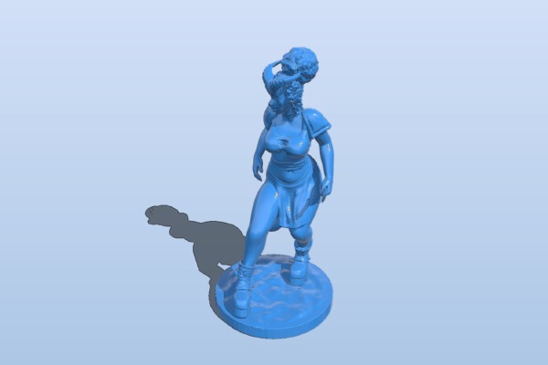 Tiefling Female | 3d print model