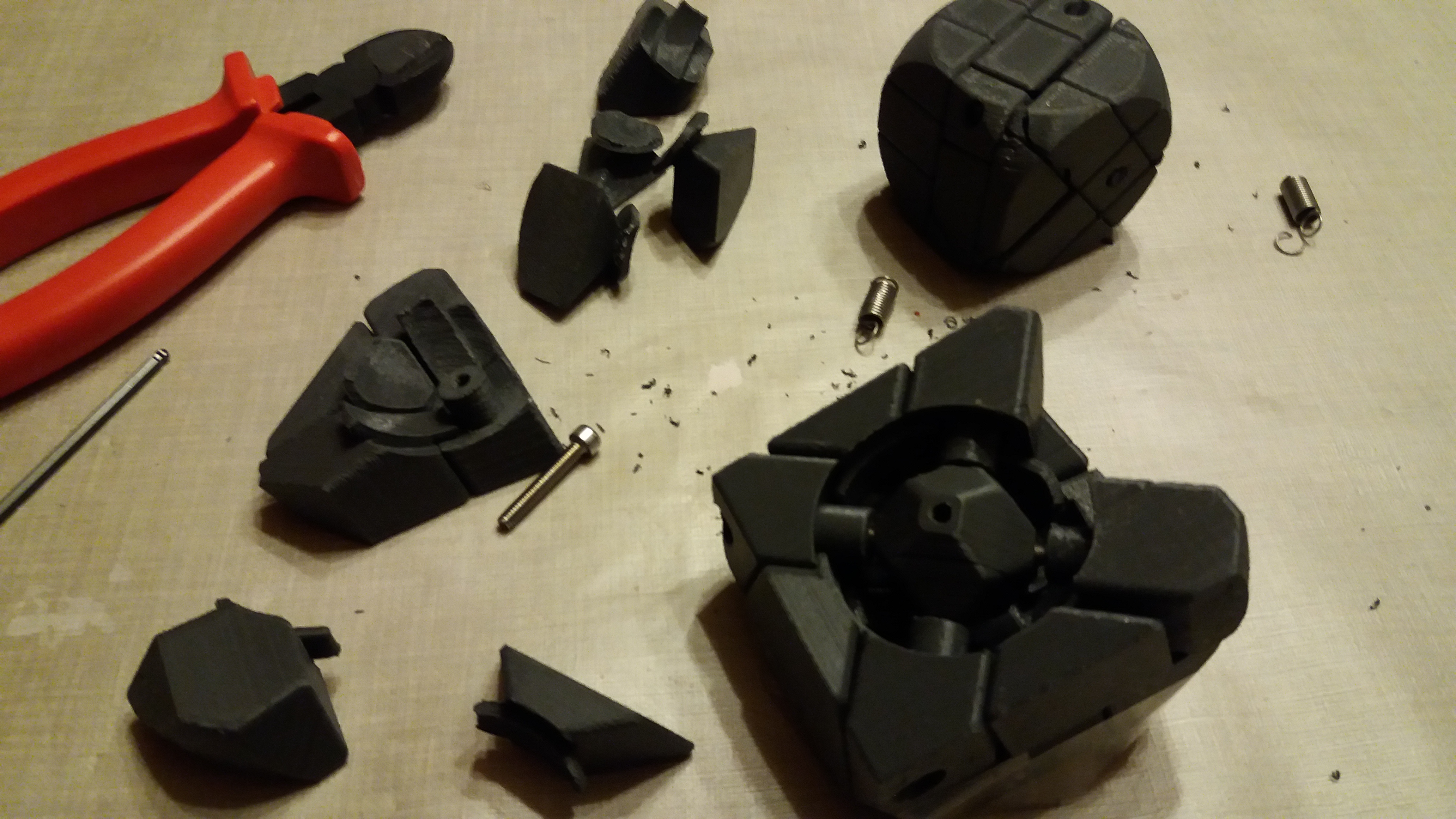Ghost Cube in a Dices-shape
