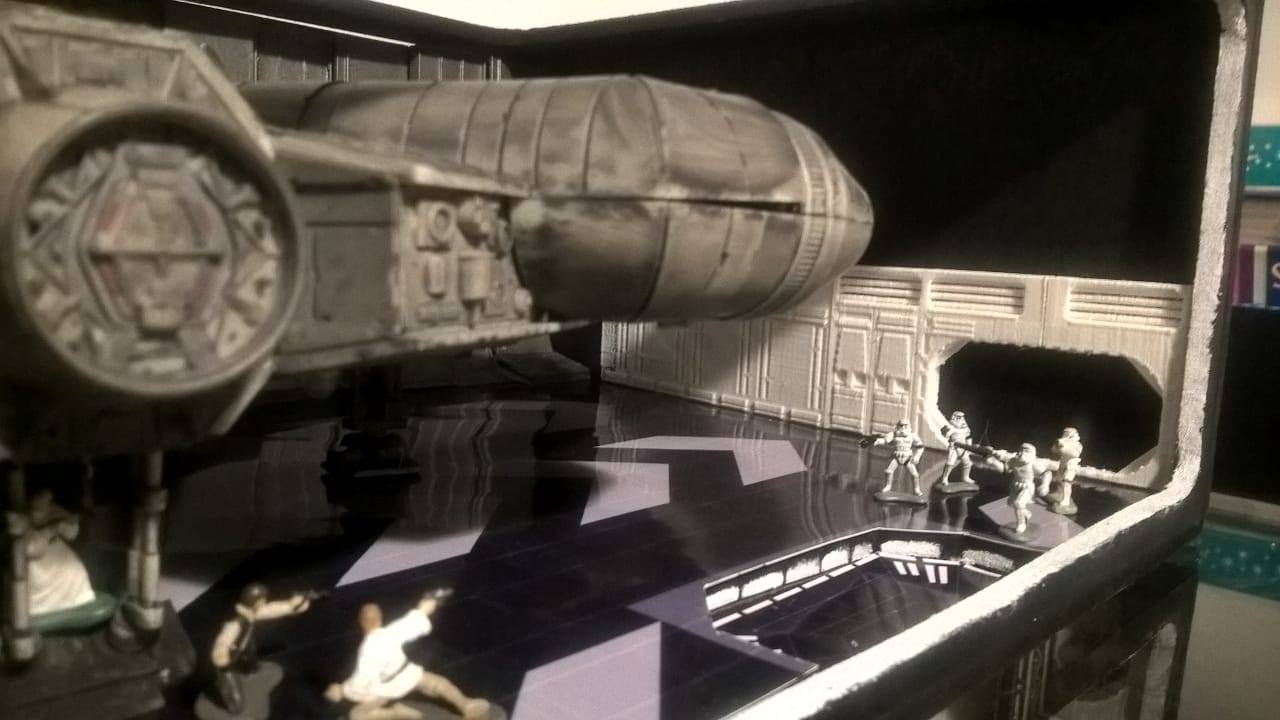 SCI-FI Movie SW - Collumm and Door