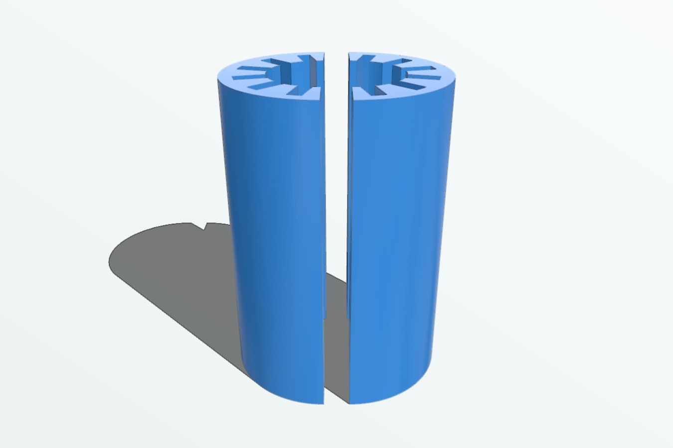 8.03x14.65 Parametric Linear Bearing with Optional Split