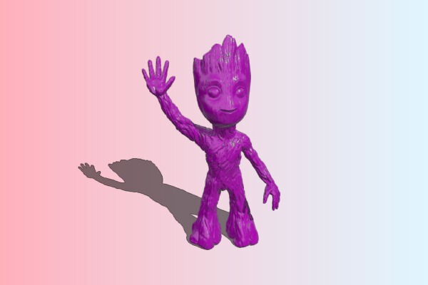 baby groot standing | 3d print model