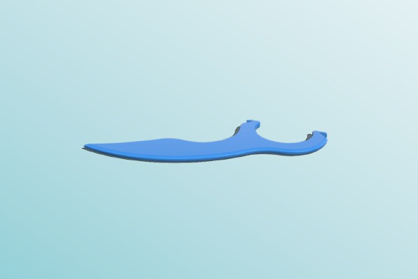 Reusable Floss Pick | 3d print model