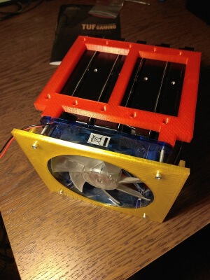 Multi Disk Drive Mount - Disk Bay - 5.25 for normal Drive screws | 3d print model