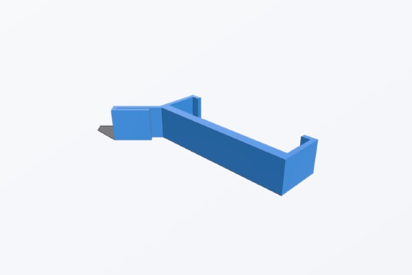 Mounting clip for Panelolu | 3d print model
