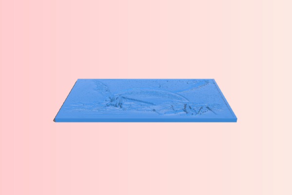 Final Fantasy 7 lithophane | 3d print model