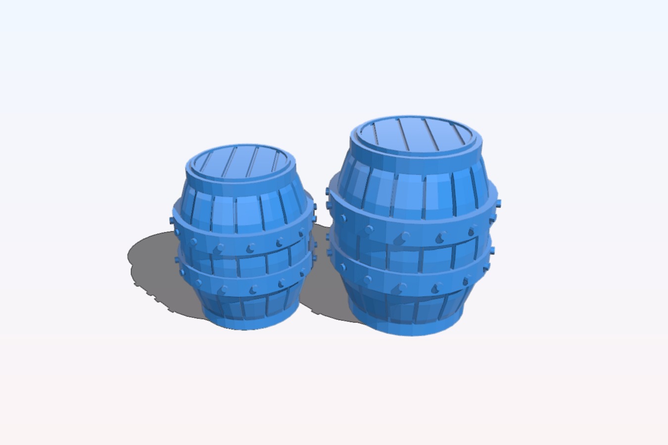 Delving Decor – Medieval Barrels