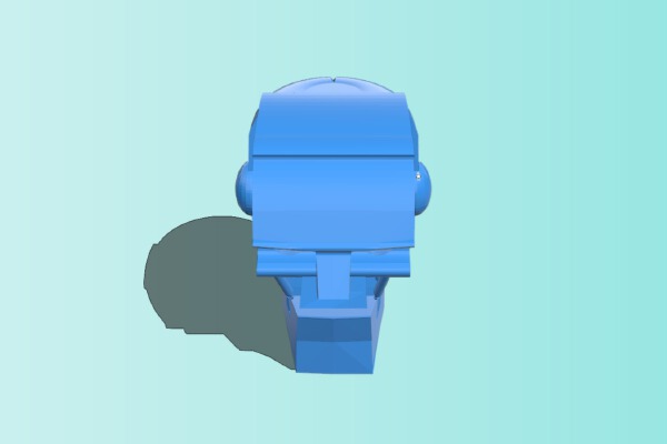 ABC Warrior Hammerstein head | 3d print model