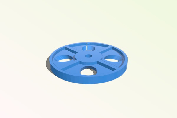 Simple Centrifuge Rotor (Microfuge) | 3d print model
