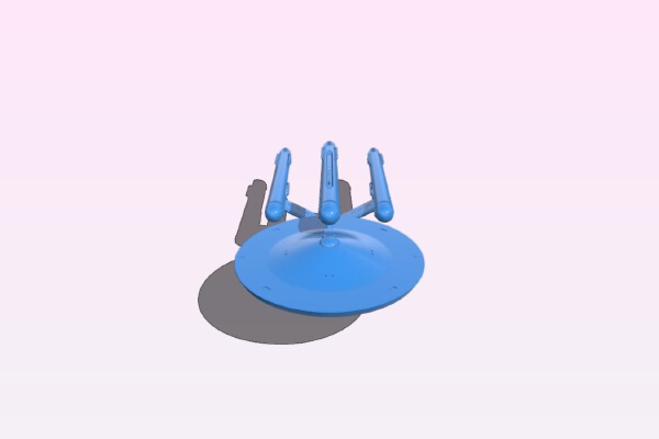 Star Trek - The Original Series Federation-Class Dreadnought | 3d print model