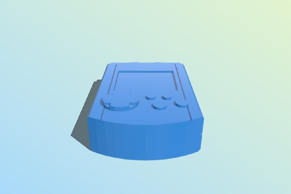 Sega Dreamcast VMU | 3d print model