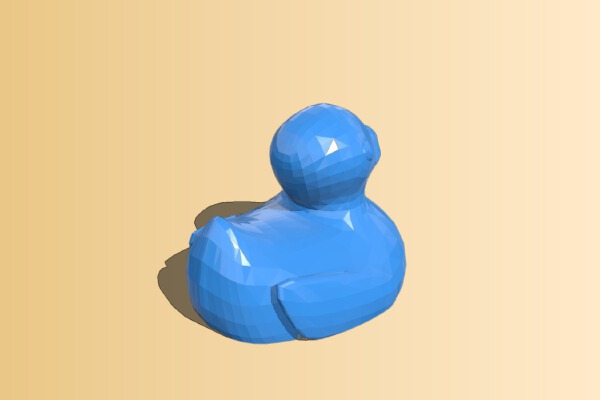 Ducky Swimming - Voice enabled version | 3d print model