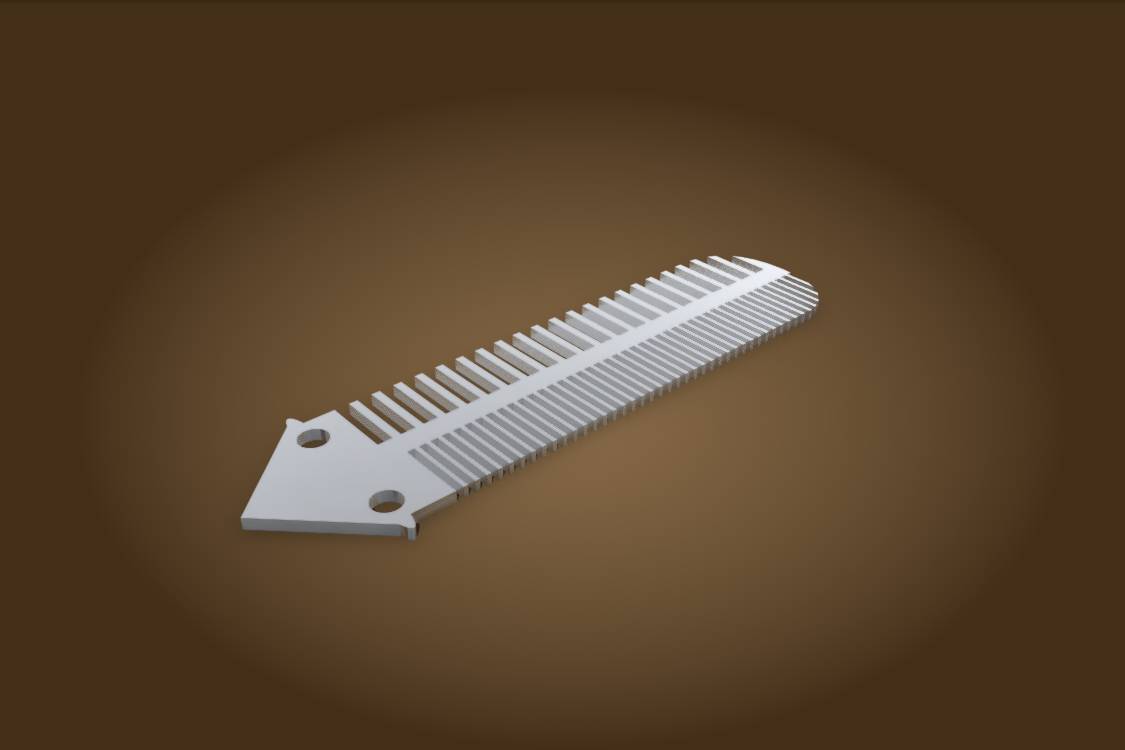 Butterfly Knife Comb