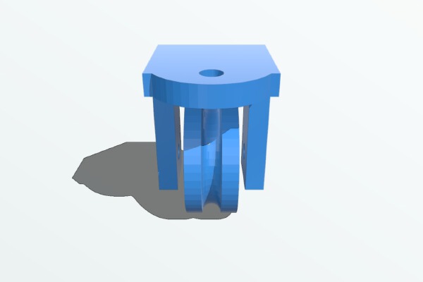 OOML Parametric Castor Wheel | 3d print model