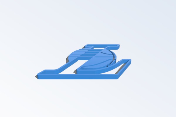 Los Angeles Lakers Logo | 3d print model