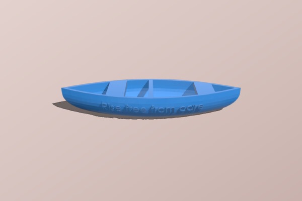 Canoe | 3d print model